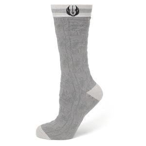 Star Wars Obi-Wan Kenobi Gray Socks and Lapel Pin Gift Set